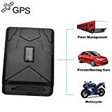 TKSTAR TK915 tracker gps voiture temps de veille 120 jours traceur localisation Véhicule en Temps Réel Localisateur GPS/A-GPS/LBS Traceur Antivol Voiture Moto Vélo(Noir)