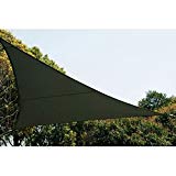 JJA 117749 Curacao Voile Ombrage Polyester Gris 3 x 3 x 3 m
