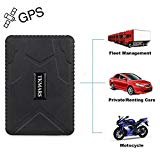 tkmars Traceur GPS magnétique voiture, 120 jours en veille localisation GPS, étanche en temps réel suivi GPS Locator professionnelle Antivol Alarme anti perdu GPS Tracker pour Voiture Camion Moto congélation Bateau