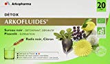 Arkopharma Agriculture Bio Détox Extrait Fluides Plantes Radis Noir/Sureau Noir/Pissenlit/Citron 20 Ampoules 15 ml