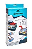 veneox le modèle original. Compression Sacs Sacs à enrouler Aspirateur sans vos vêtements Voyage, Backpacking, Lot de 3 tailles 3 couleurs 50 x 70 cm, 40 x 60 cm, 35 x 50 cm