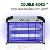 Lampe UV. Tue-Mouches Destructeur d' Insectes Electrique 20W. Tue Mouche Electrique Lampe Insecte