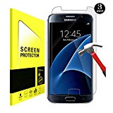 Hycamor [[3-Pack] Samsung Galaxy S7 Protecteur D'écran, Screen Protector pour Écran Galaxy S7 HD en Verre Trempé Protecteur en Verre Trempé Film Protecteur Anti-Rayures pour Galaxy S7 Clair