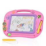 TTMOW Ardoise Magiques Jouet éducatif Tableau Dessin Magnetique Coloré Planche à Dessin de Barbouillage pour Enfants (Rose)