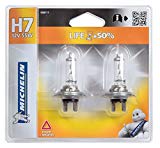 Michelin 008717 Life +50% 2 Ampoules H7 12 V 55W