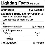 ChiChinLighting 3-pack 12 V Ampoule LED, E27 Ampoule ampoules LED 12 V basse tension ampoules LED Blanc chaud ampoule LED avec High Bright 7 W Ampoule ampoule halogène 40 W équivalent, blanc, E26, 7.00 wattsW 12.00 voltsV