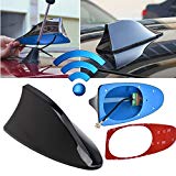 Antenne de voiture LA TECH Voiture radio antenne aileron de requin Antenne de toit d'antenne de voiture universel Shark Mat Noir M018