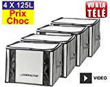 Lot promo de 4 housses Compactor 125 Litres